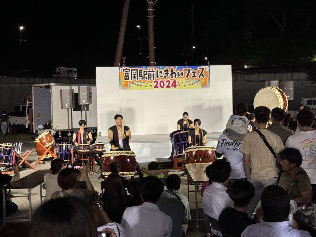 富岡駅前にぎわいフェス2024 出店しました🍶